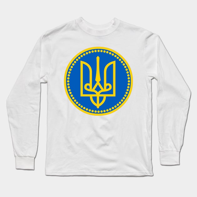 Seal of Volodymyr the Great (980) Long Sleeve T-Shirt by Flags of the World